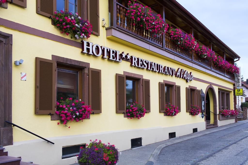 Restaurant A L'Aigle Hotel Wimmenau Exterior photo